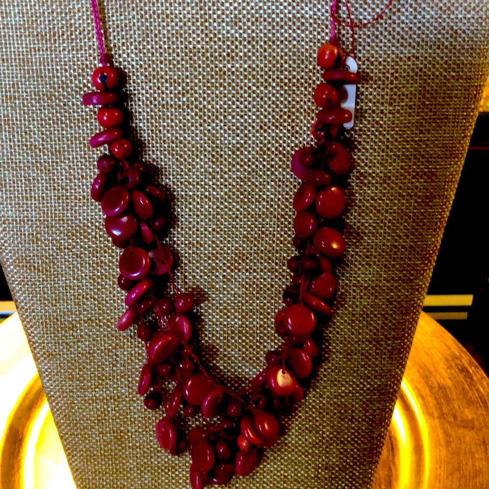 Necklace beads and seeds